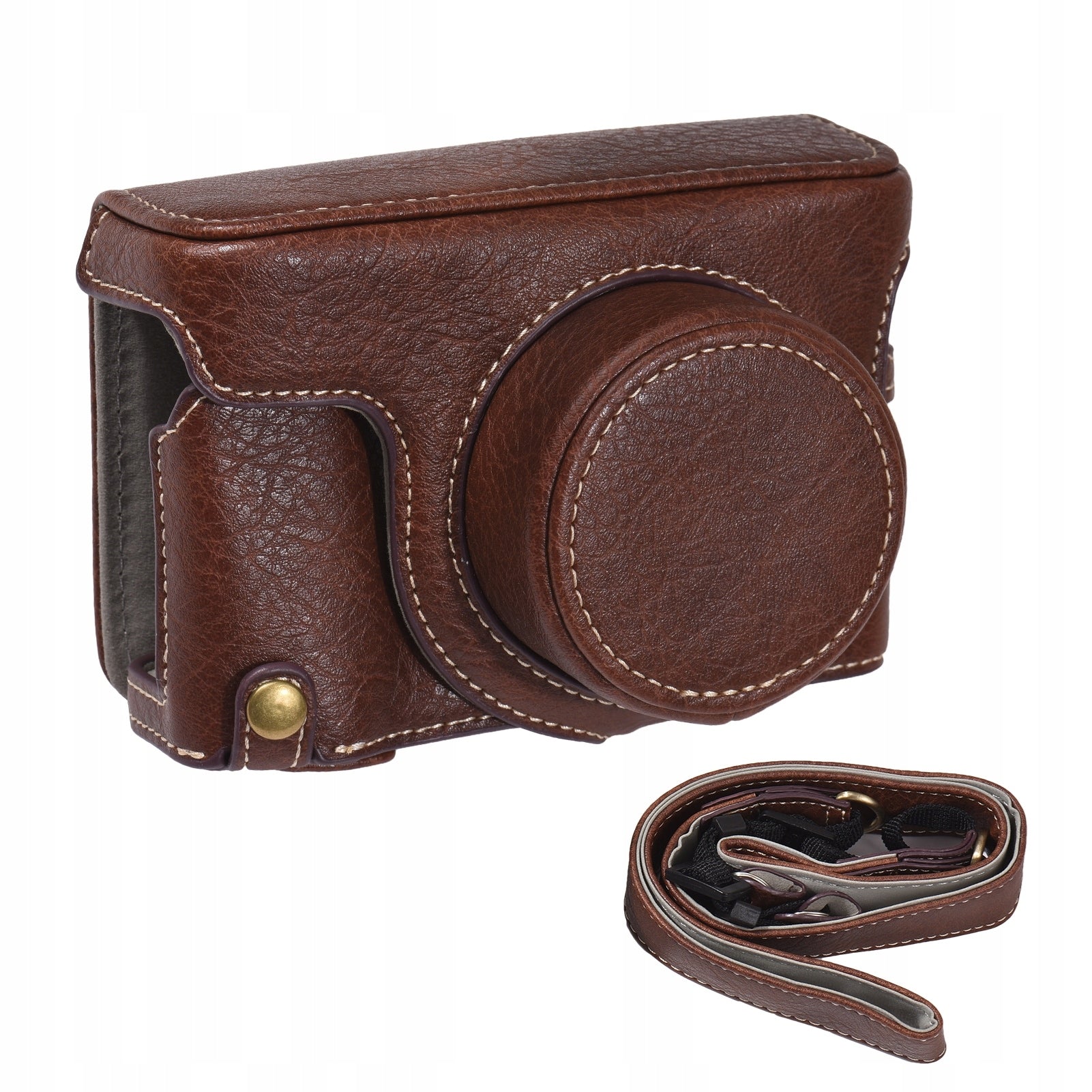 PORTABLE CAMERA CASE LQ LEATHER CAMERA CARRYING BAG Brand no brand