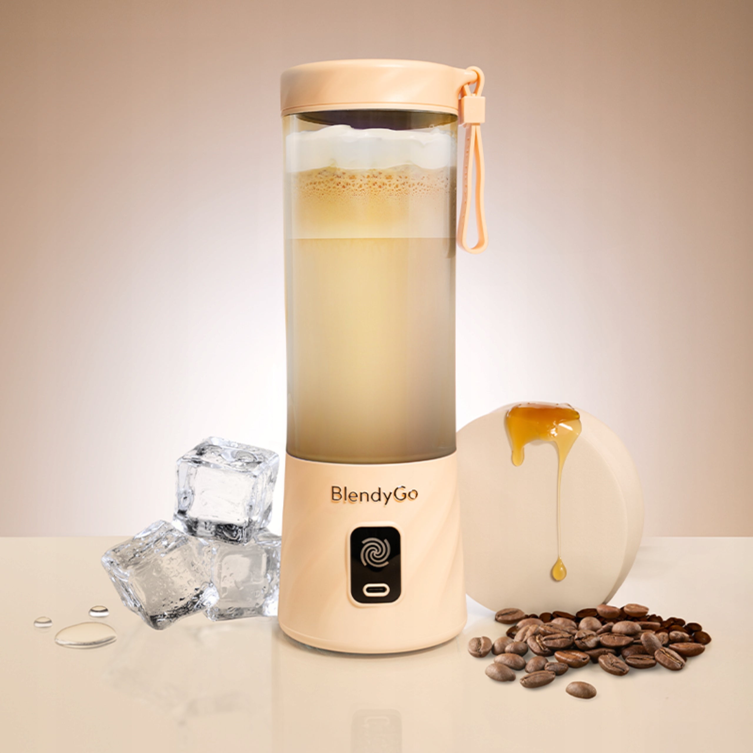 PORTABLE CUP BLENDER BlendyGo 3 WIRELESS 250W FOR SMOOTHIE Manufacturer code Mikser do smoothie mini blender kielichowy 3