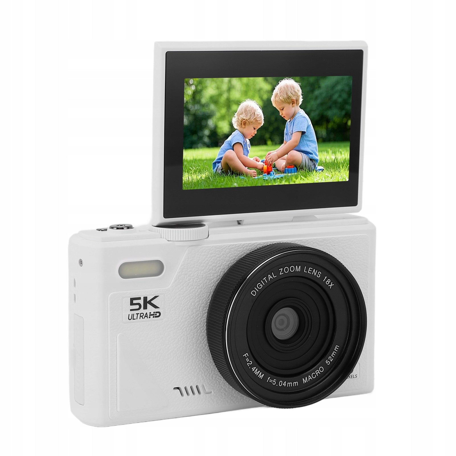 PORTABLE DIGITAL CAMERA AUTOFOCUS 5K 75MP 18X DIGITAL ZOOM