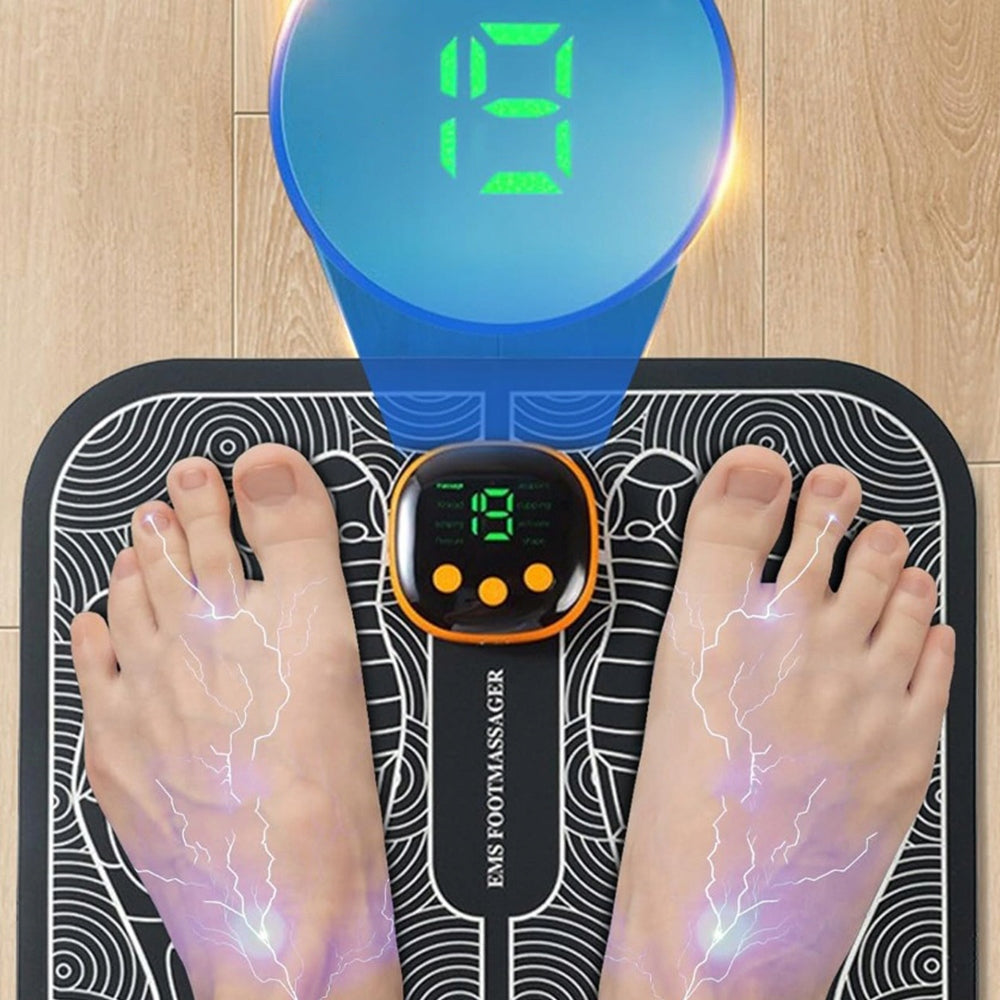 PORTABLE EMS FOOT MASSAGER WITH 19 INTENSITY LEVELS Brand no brand