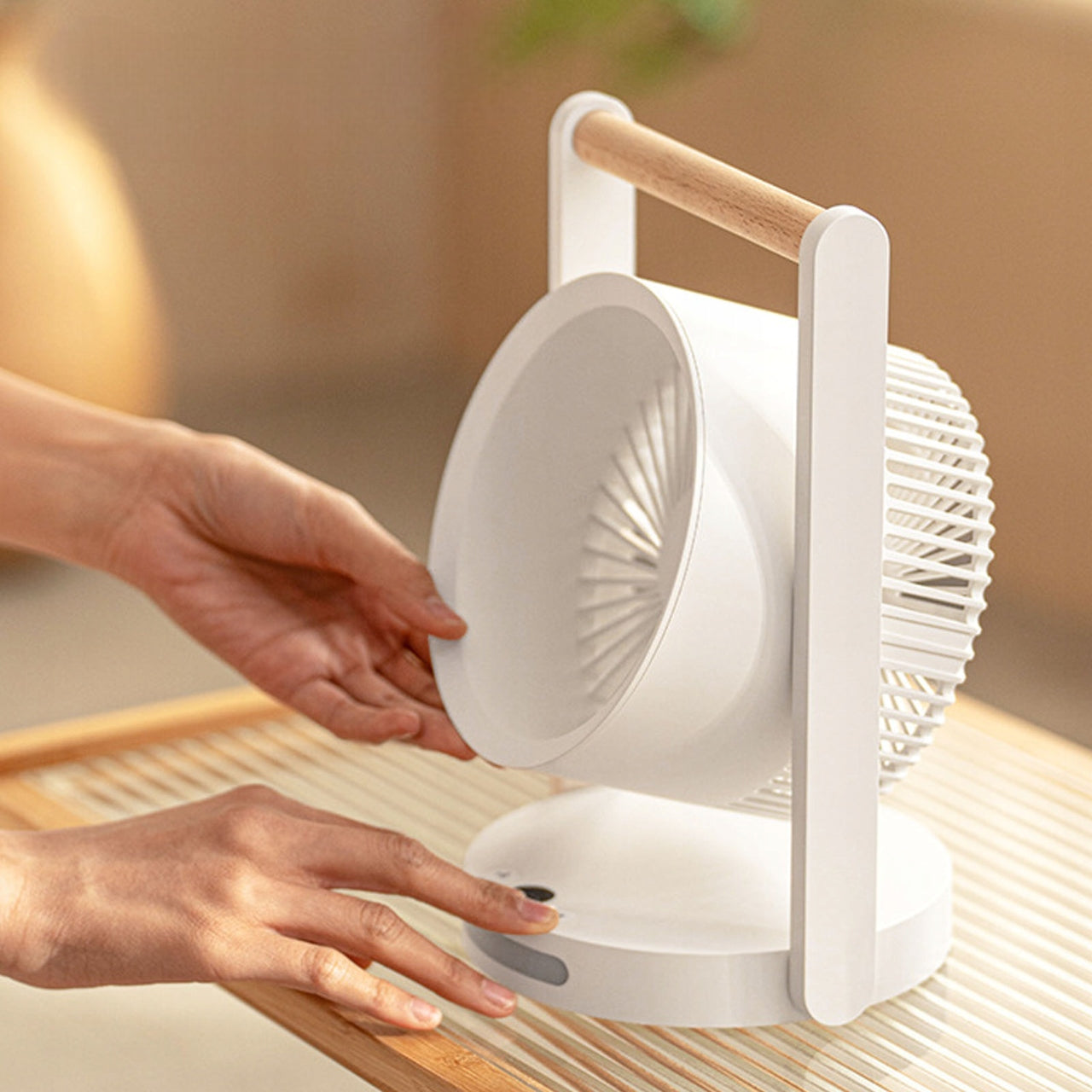 PORTABLE FAN FOR HOME GARDEN CAR SHOP CAMPER TENT CAMPING Functions tilt angle adjustment other