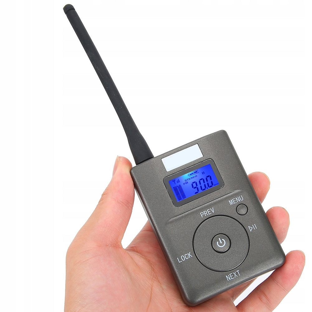 PORTABLE HANDHELD FM TRANSMITTER CAR TRANSMITTER 60MH -108MHZ EAN (GTIN) 6910812670183