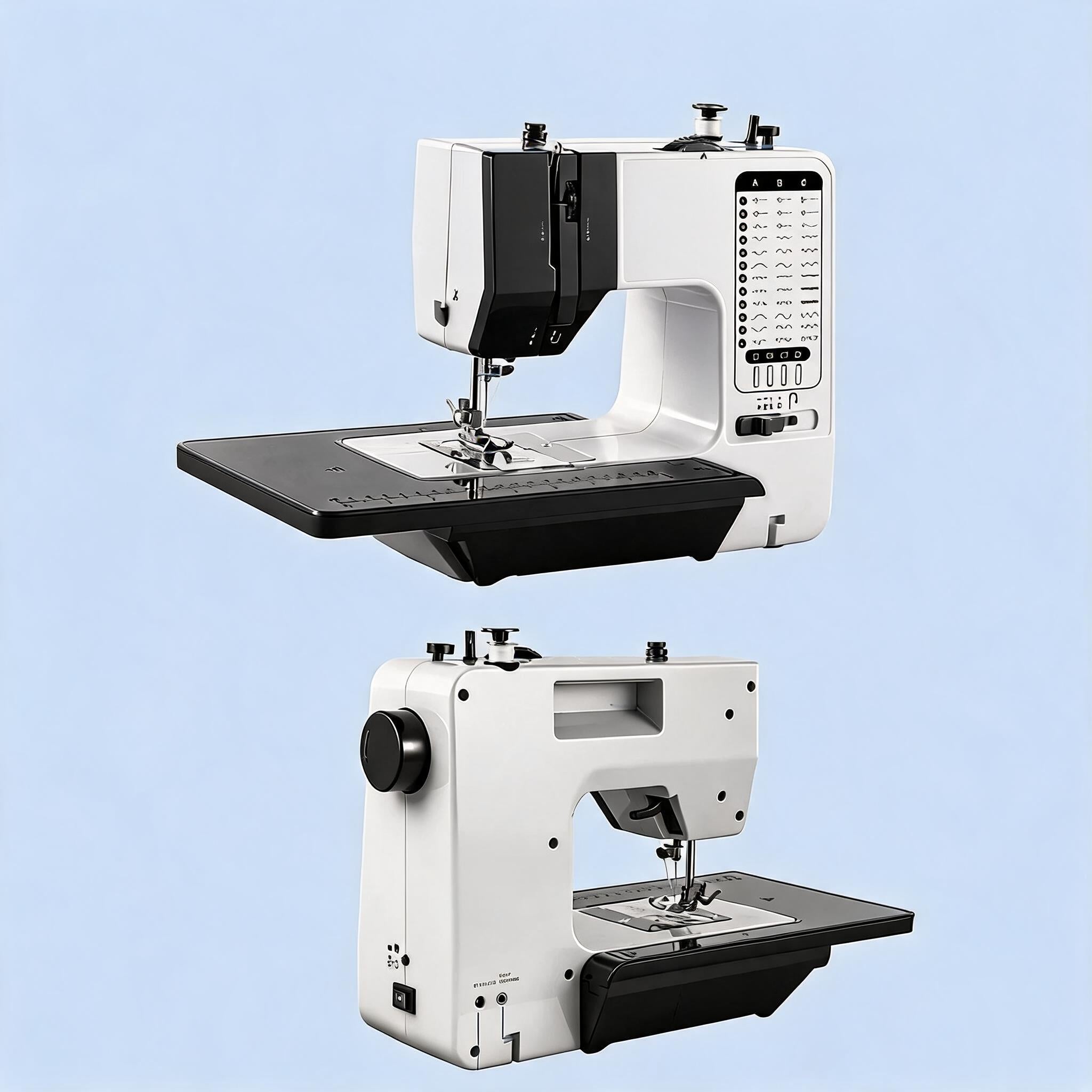 PORTABLE HOME SEWING MACHINE MECHANICAL 38 TYPES OF STITCHES + FREEBIES Sewing features embroidery quilting