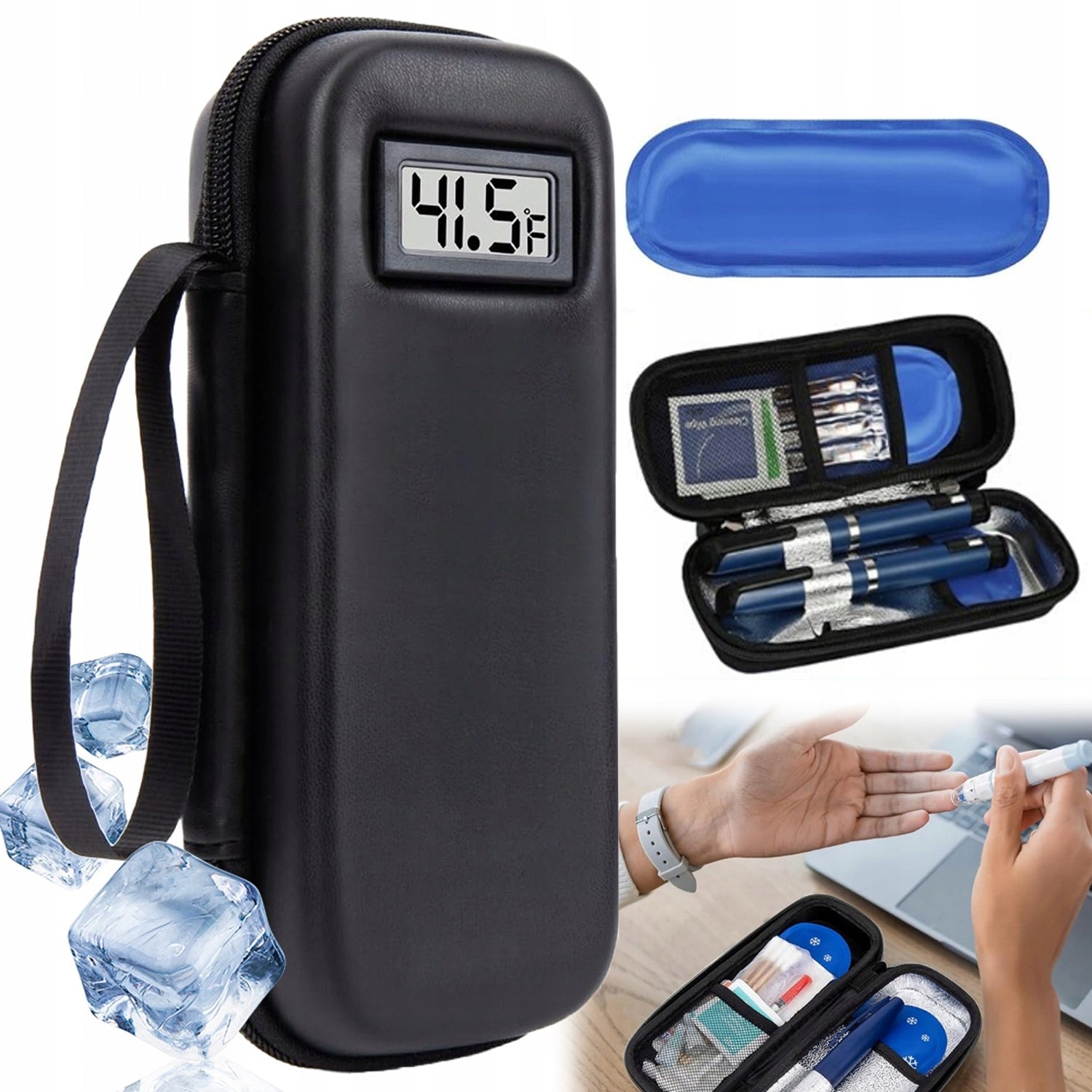 PORTABLE INSULIN REFRIGERATOR DISONCARE INSULIN REFRIGERATOR
