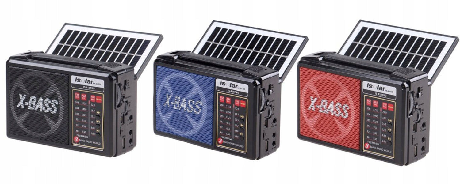 PORTABLE KITCHEN RADIO BUILT-IN BLUETOOTH MICRO SD USB SOLAR PANEL Manufacturer code Radio panel solarny akumulator bluetooth