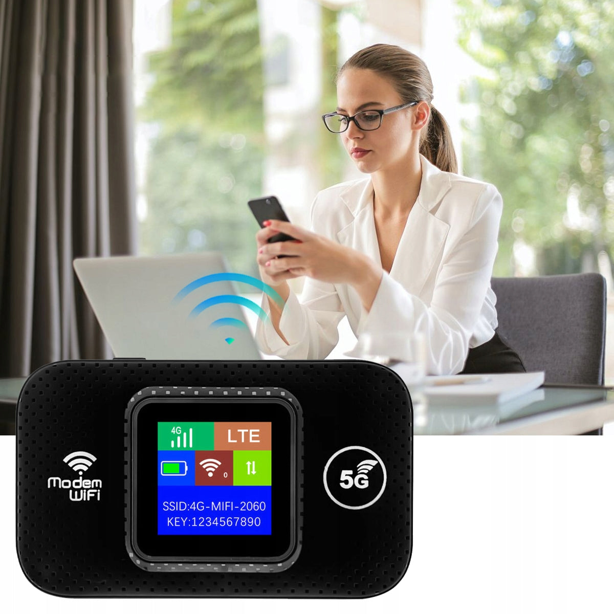 PORTABLE MOBILE WIFI WIRELESS ROUTER 4G 150MBPS STABLE Model 069631370227