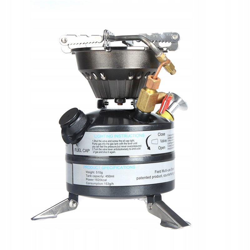 PORTABLE ONE-PIECE OUTDOOR PETROL STOVE