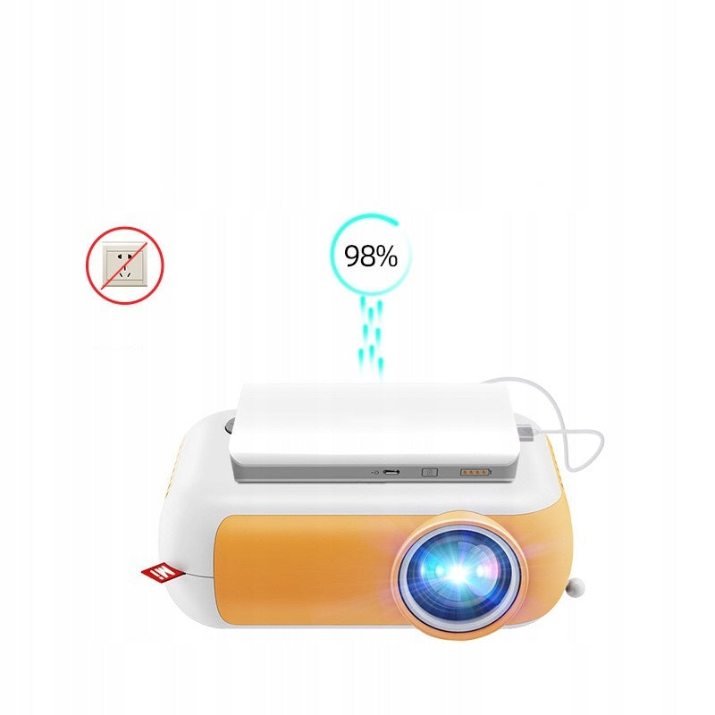 PORTABLE PROJECTOR MINI LED PROJECTOR FULL HD USB Brand Zenwire