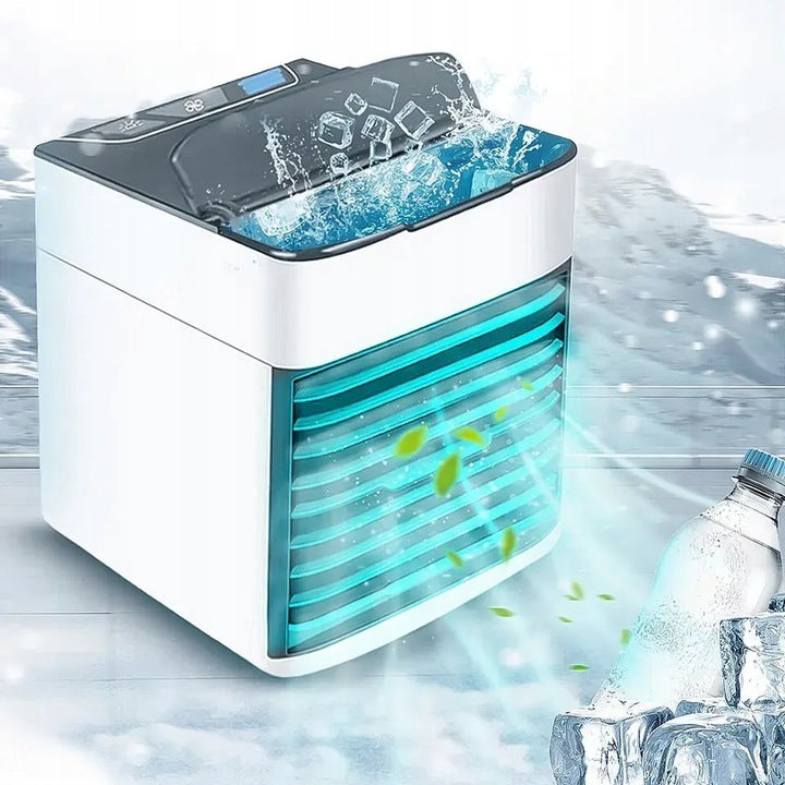 PORTABLE SMALL USB AIR CONDITIONER FOR WATER AND ICE 3IN1 AIR CONDITIONER FOR HOME FAN