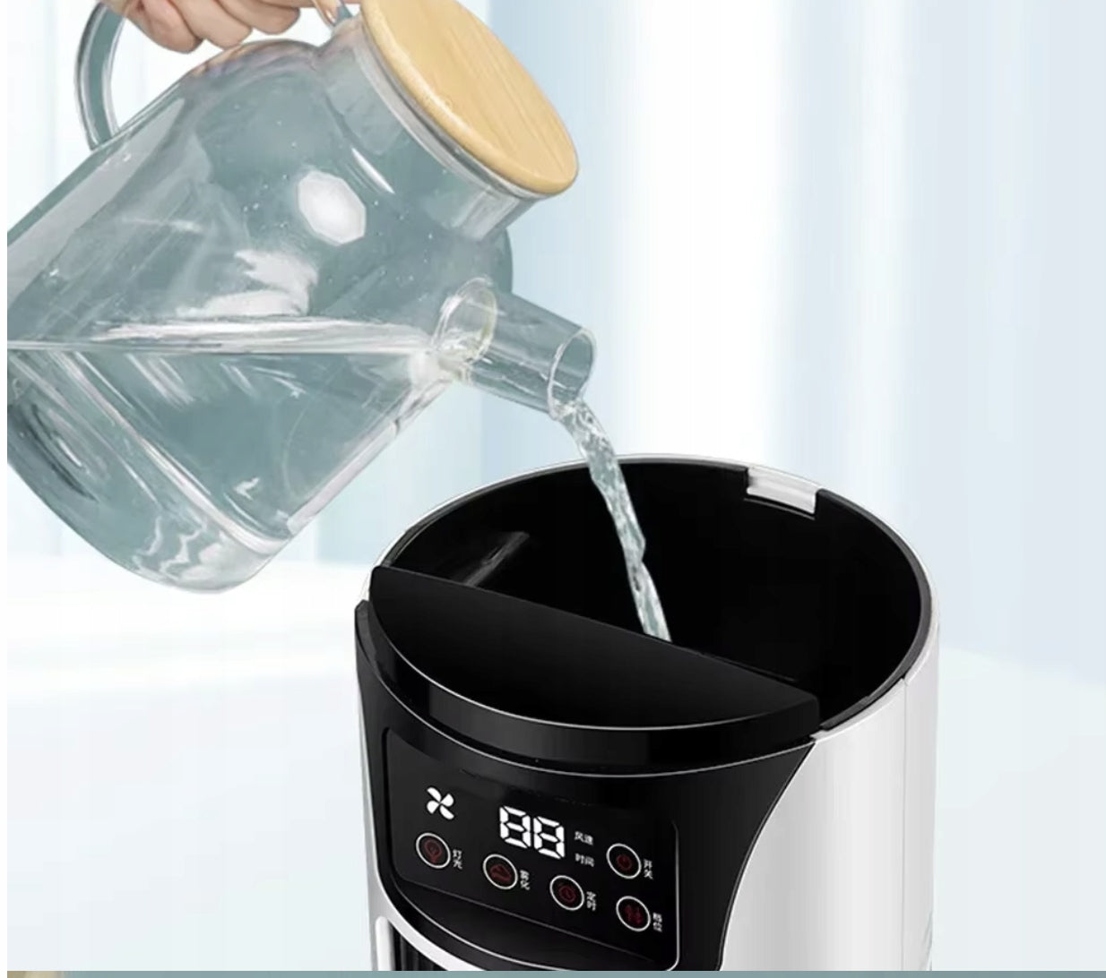 PORTABLE SMALL USB WATER AIR CONDITIONER FOR HOME FAN Brand no brand