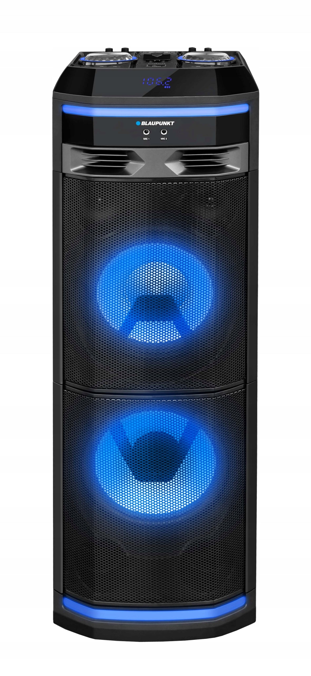 PORTABLE SPEAKER BLAUPUNKT PS11DB BLACK 1200W BLUETOOTH KARAOKE RADIO FM Manufacturer code PS11DB