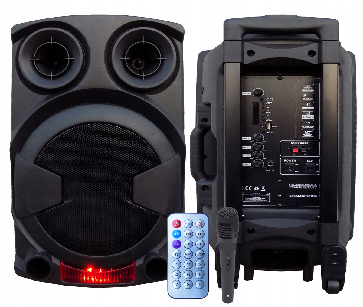 PORTABLE SPEAKER BLUETOOTH KARAOKE SPEAKER STRONG