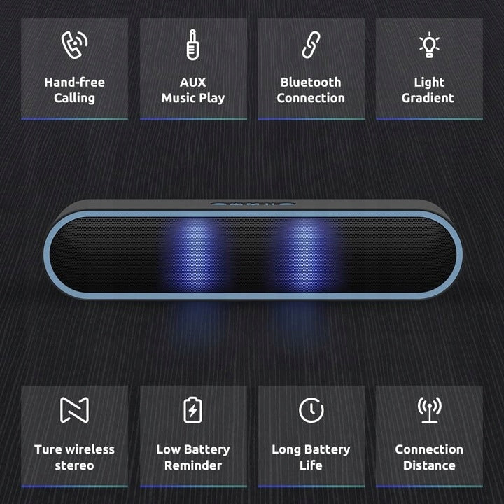 PORTABLE SPEAKER ELEHOT A089 BLACK 10 IN EAN (GTIN) 6972259118383