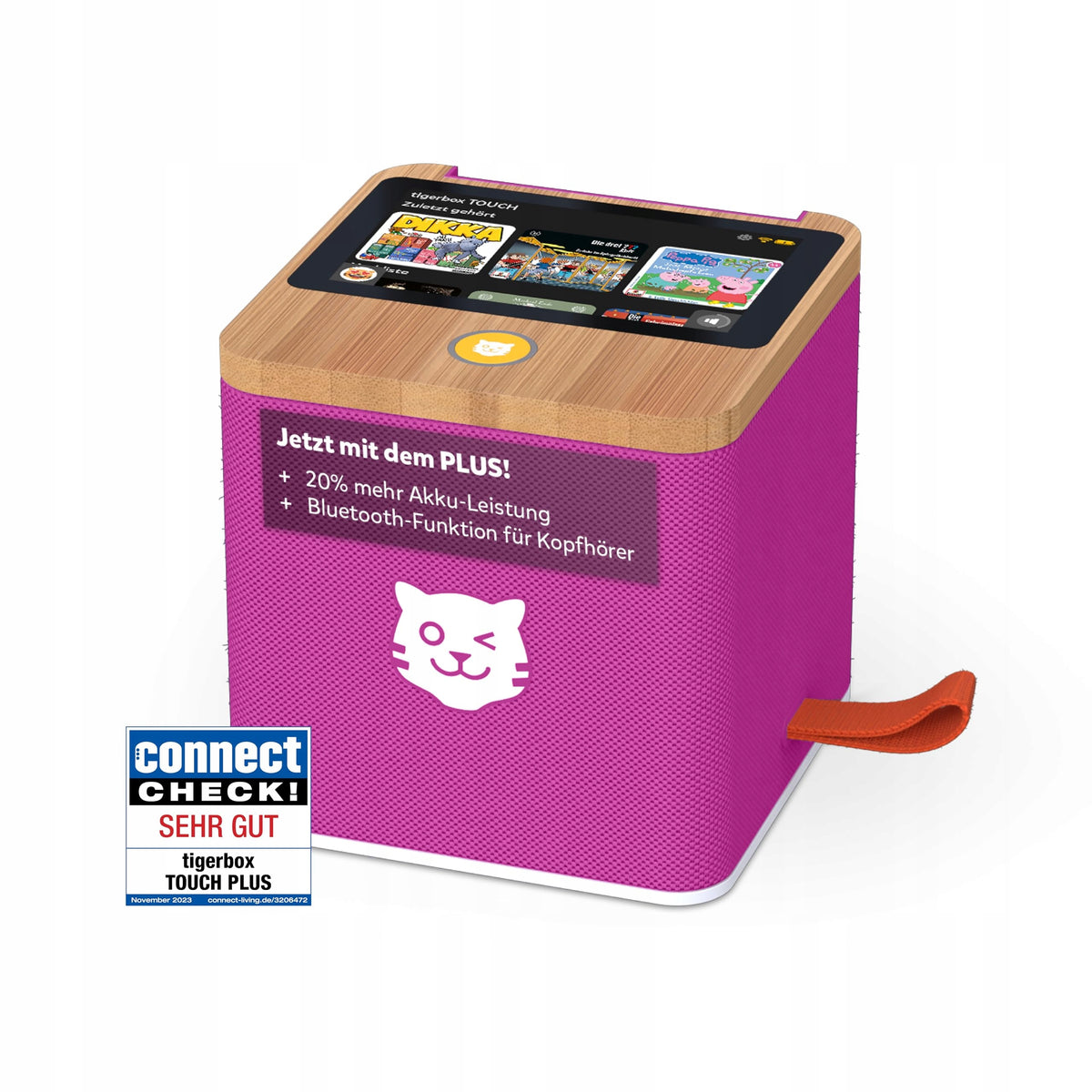PORTABLE SPEAKER FOR CHILDREN TIGERMEDIA TIGERBOX TOUCH PURPLE German