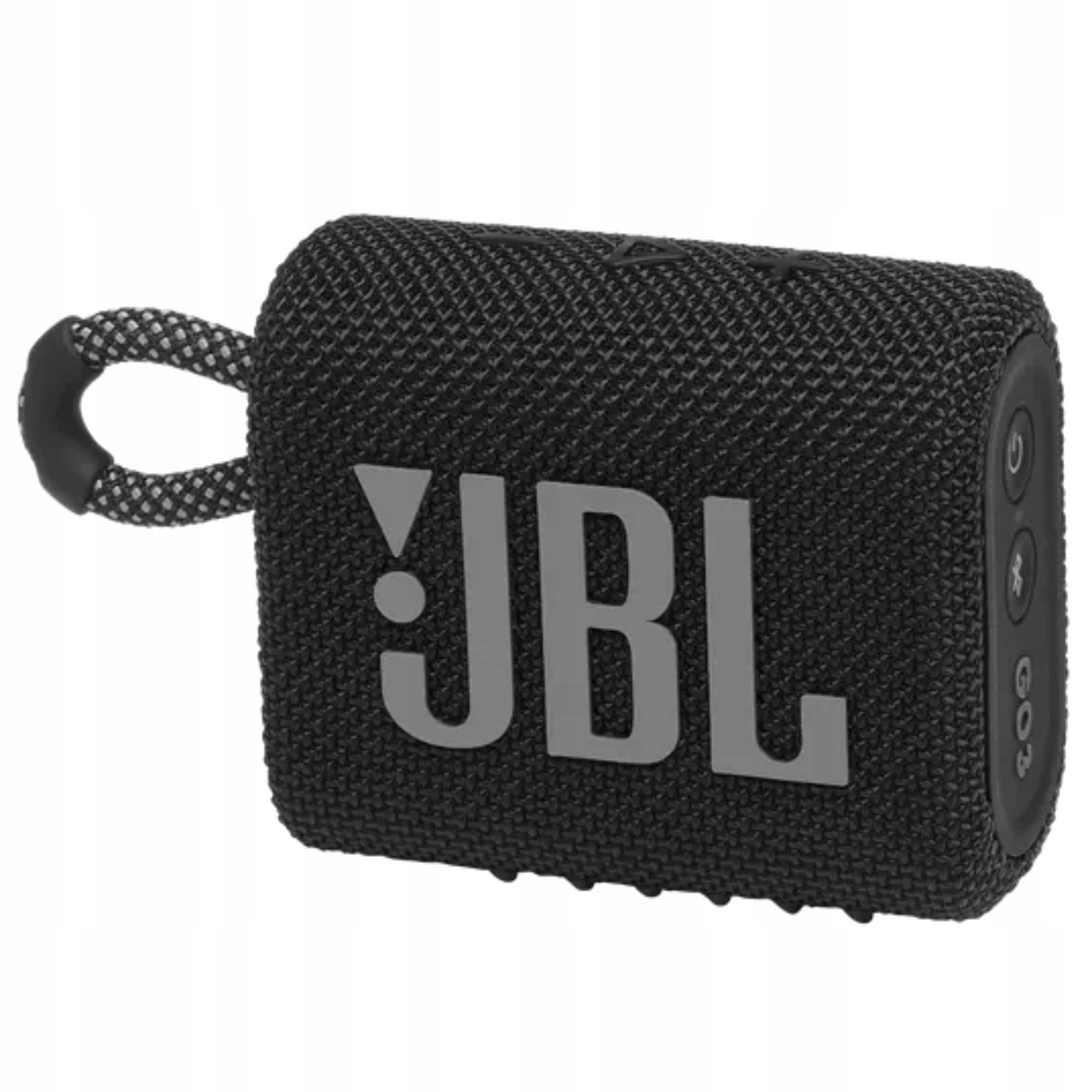 PORTABLE SPEAKER JBL GO 3 WIRELESS BLUETOOTH 4,2 IN BLACK Packaging status original
