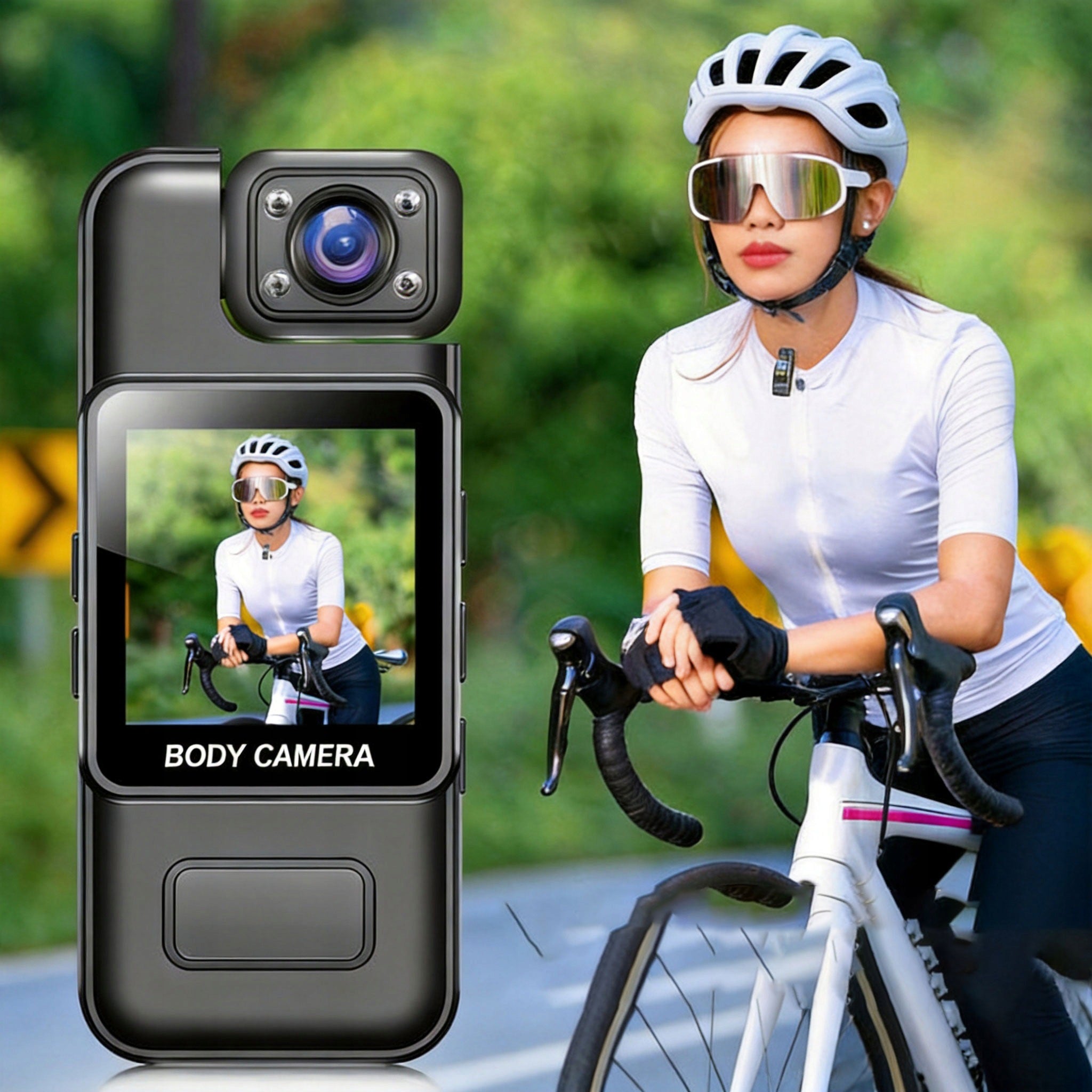 PORTABLE SPORTS CAMERA SUITABLE FOR CYCLISTS POCKET AUDIO 1080 Brand no brand