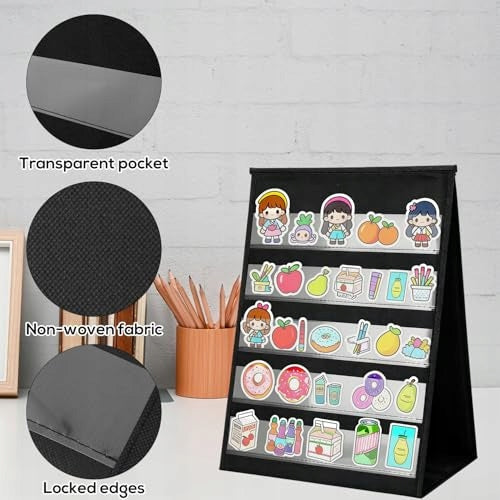 PORTABLE STICKER STAND FOR LARGE STICKERS 10 2CM PORTABLE STAND Power 1 W
