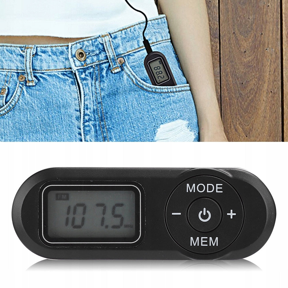 PORTABLE TOURIST RADIO CONSTRUCTION SMALL Color black
