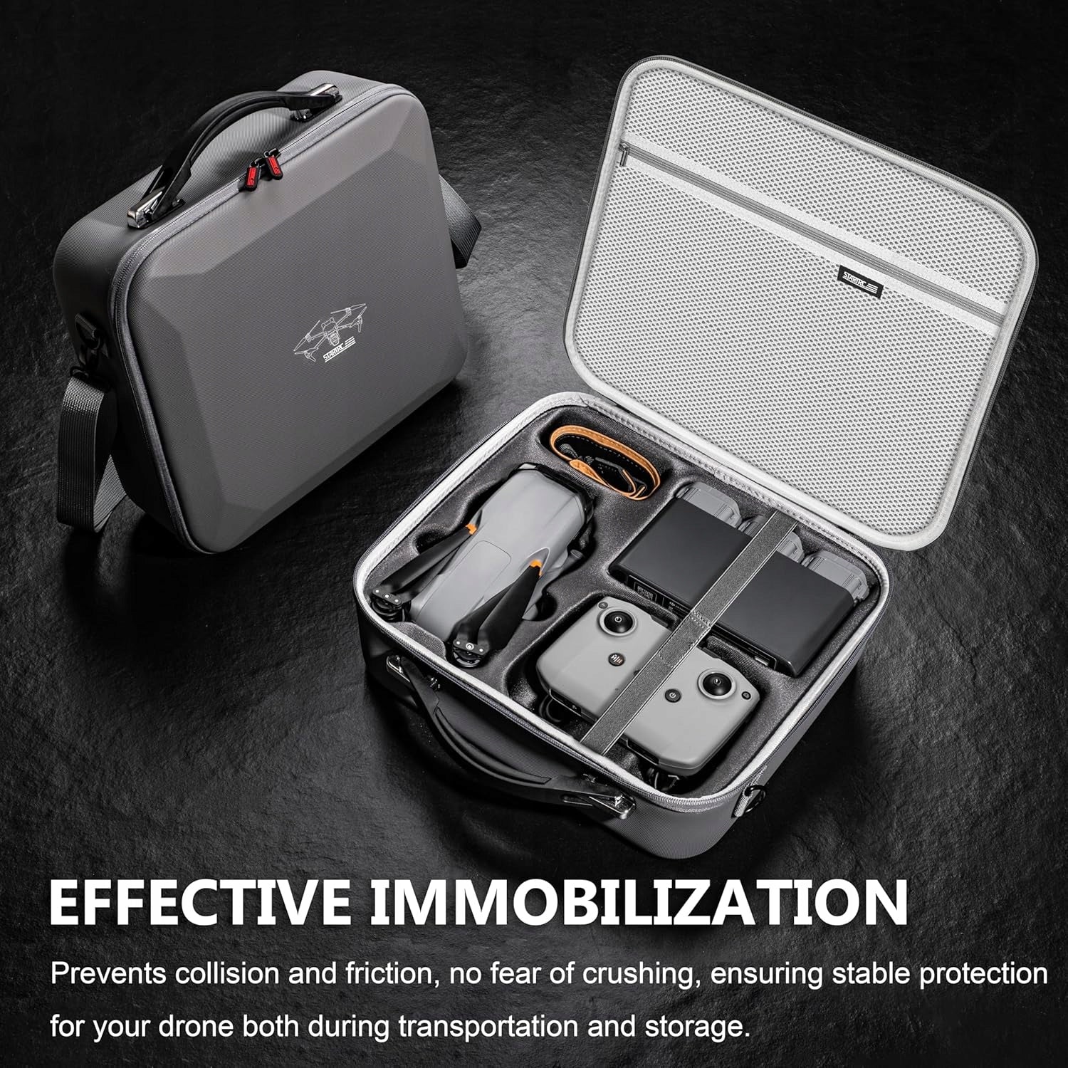 PORTABLE TRAVEL BAG CARRYING BAG FOR DJI AIR 3S FLY MORE COMBO STORAGE CASE Manufacturer code 1154924