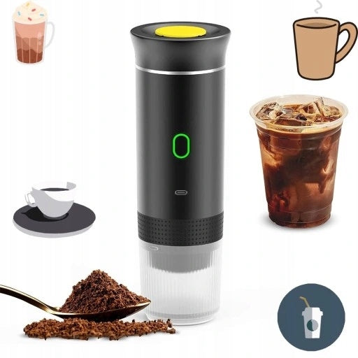 PORTABLE TRAVEL CAPSULE COFFEE MAKER 3IN1 COFFEE CUP 2500MAH Brand no brand