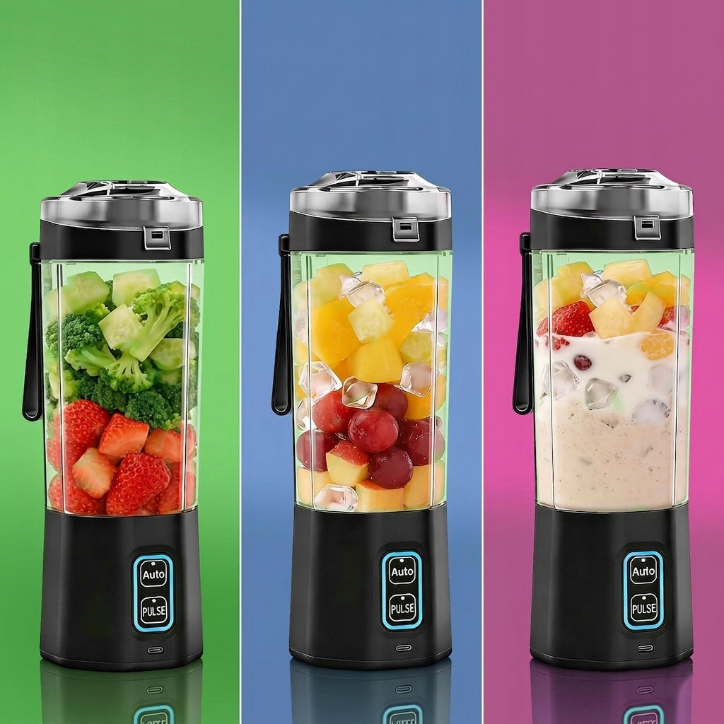 PORTABLE WIRELESS BLENDER Telinult TO USB 700ML POWERFUL 360W Model Przenośny blender personalny Telinult