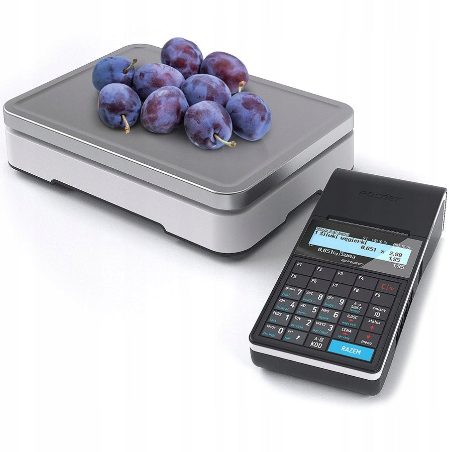 POSNET cash register scale, FAWAG DS-1 weighing pan Manufacturer code Waga Fawag DS-1