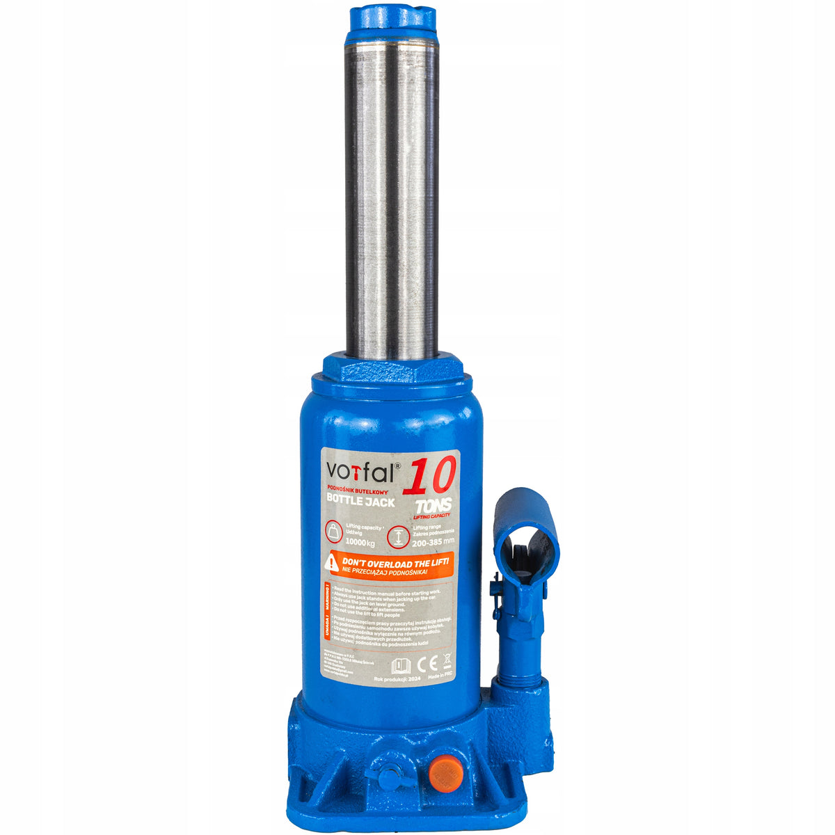 POST CAR LIFT, HYDRAULIC JACK, STRONG VALVE, 10 TONS EAN (GTIN) 5905475661433
