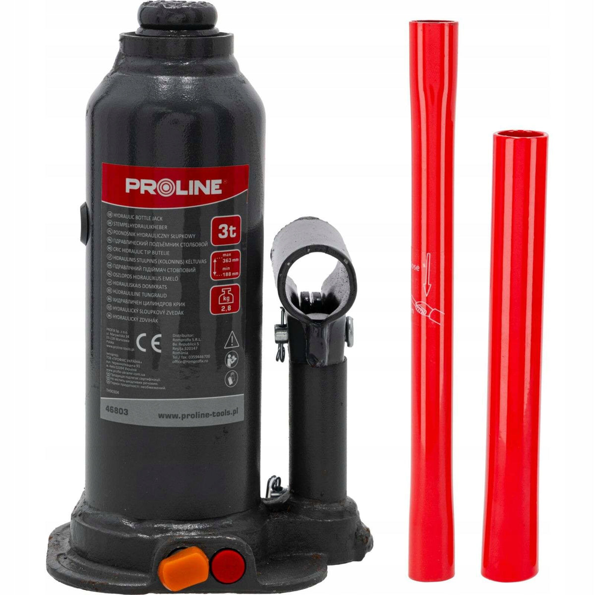 POST LIFT 3T 194-372mm PROLINE 46803 Brand Proline