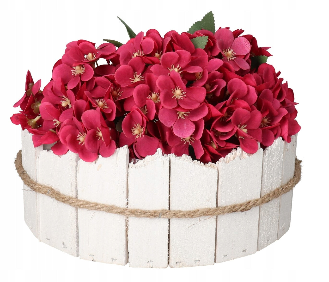 POT COVER WOODEN WHITE POTS REED Manufacturer code 13549