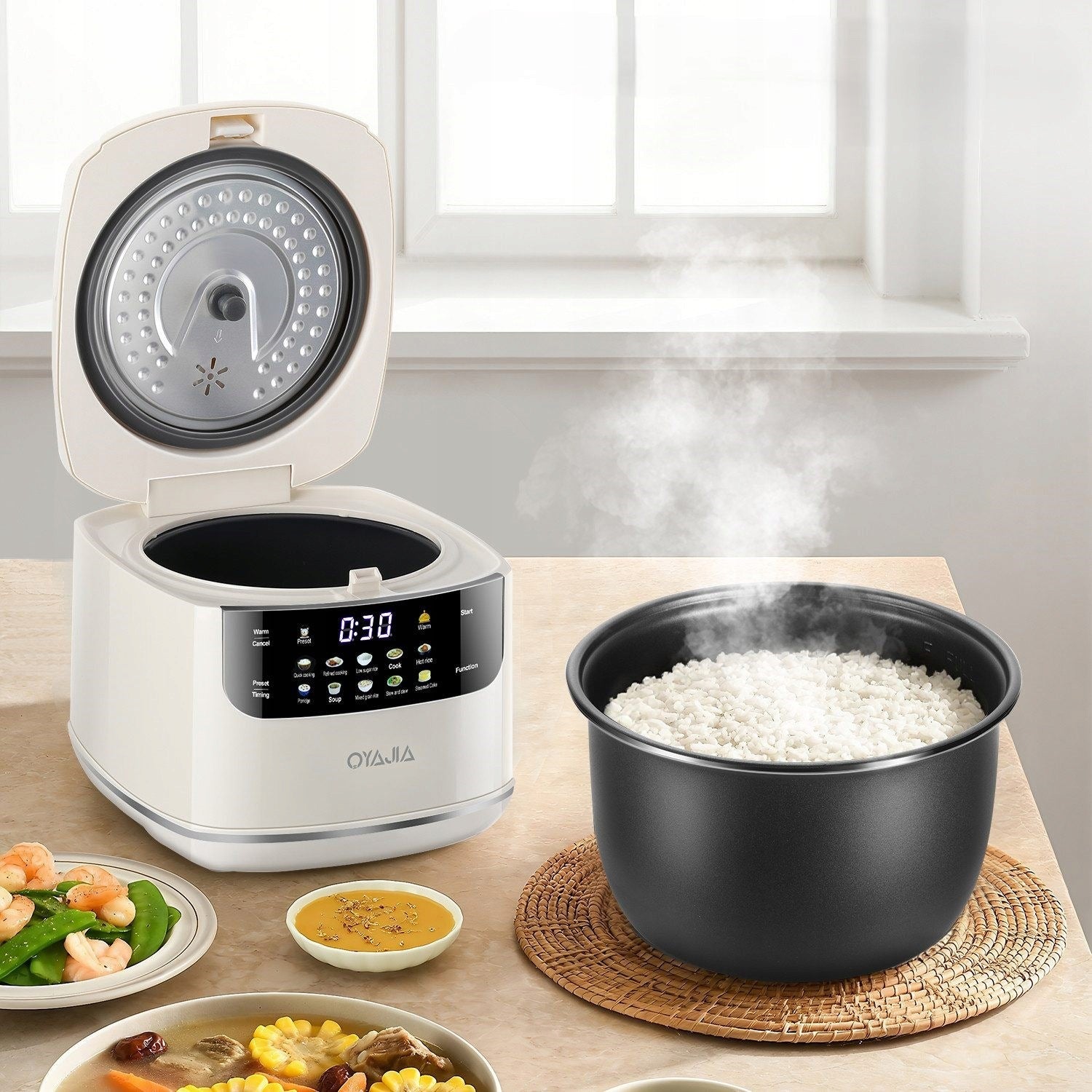 POT FOR COOKING RICE VEGETABLES RICE COOKER 2L ELECTRIC STEAMER RICE COOKER Manufacturer code xgbfvnjhfgvb
