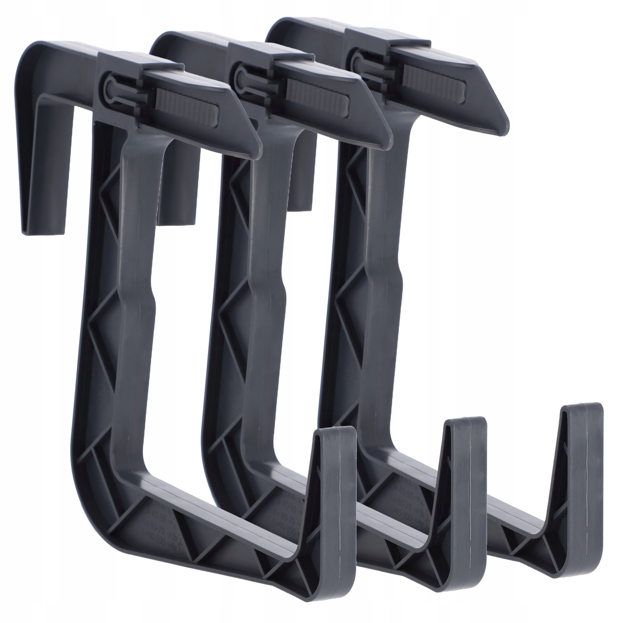 POT HOLDER BALCONY BOX HOOK FOR BOXES SET OF 3