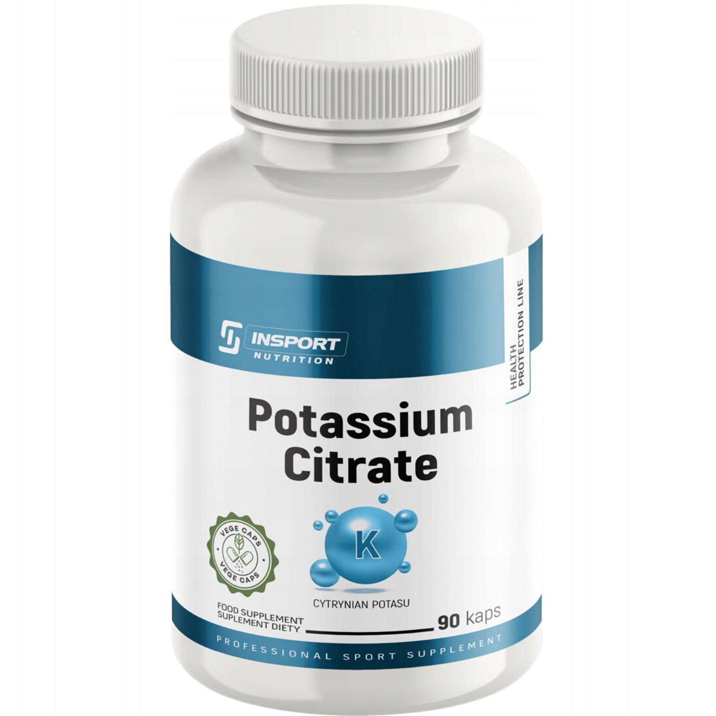 POTASSIUM CITRATE 90 CAP POTASSIUM CITRATE HEART PRESSURE CRAMPS | INSPORT