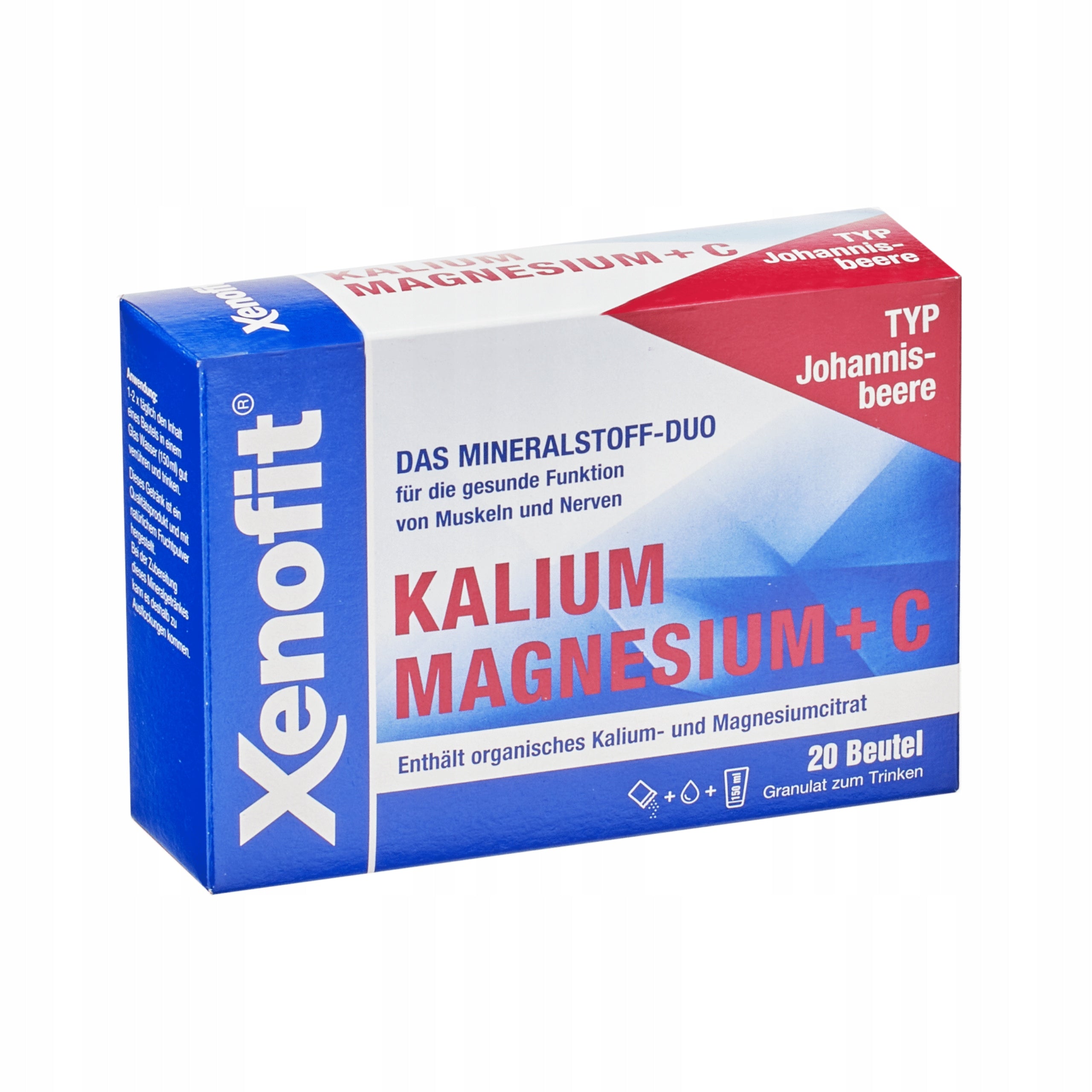 POTASSIUM MAGNESIUM VITAMIN C KALIUM MAGNESIUM MINERALDRINK XENOFIT 20 SACHETS Medical device no