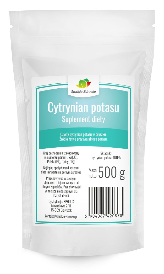 POTASSIUM Pure POTASSIUM CITRATE Powder 500g