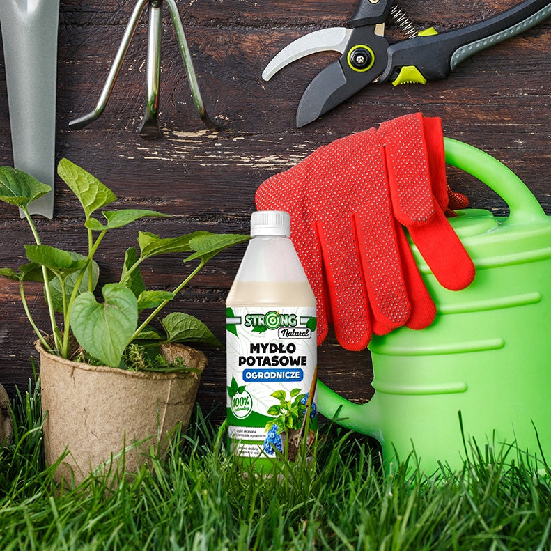 POTASSIUM SOAP FOR CLEANING PLANT CARE TOOLS STRONG 1L Purpose against pests