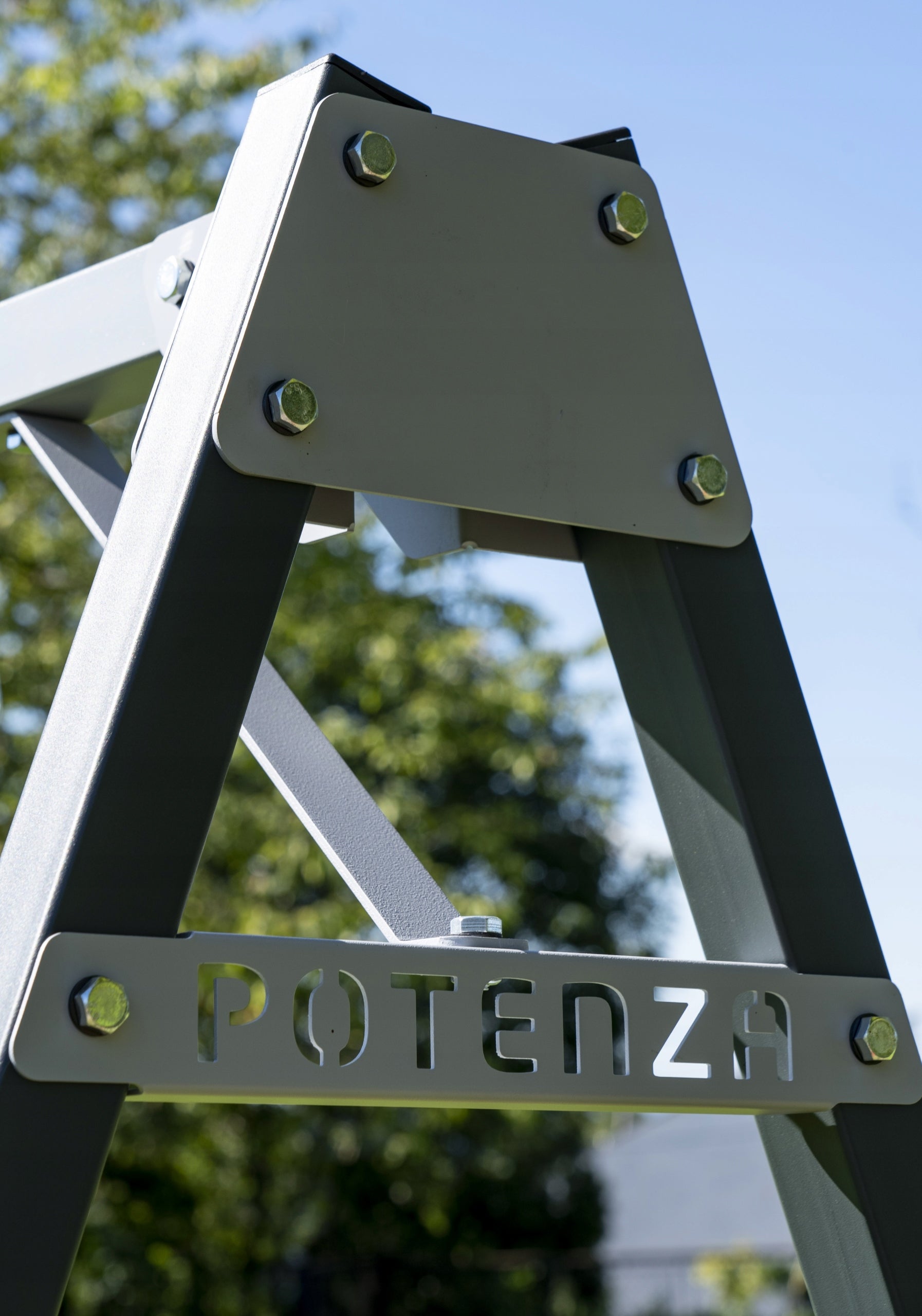 POTENZA Garden swing for children metal frame GALVANIZED Polish EAN (GTIN) 5907543785942