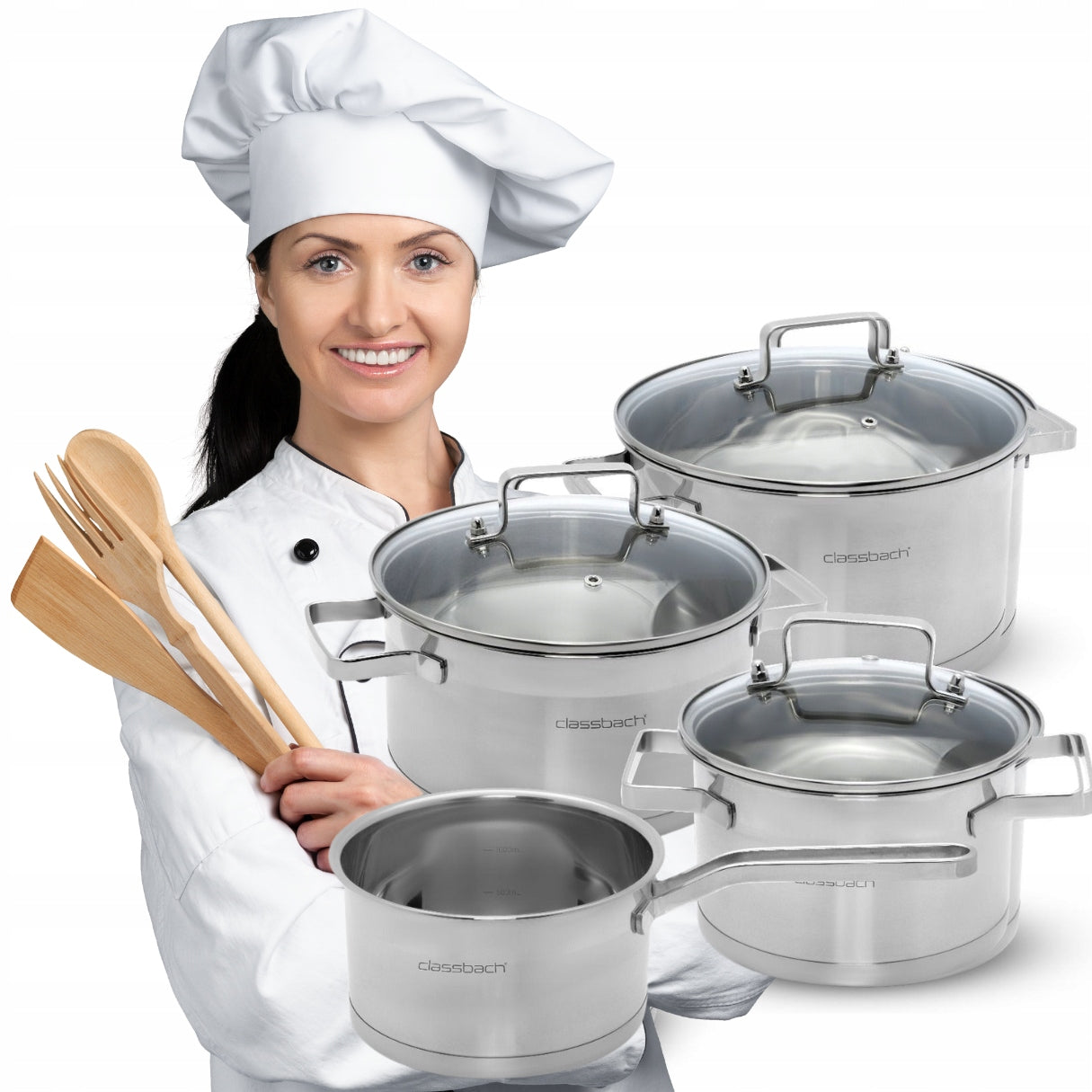 POTS SET OF POTS INDUCTION GAS BAKERY