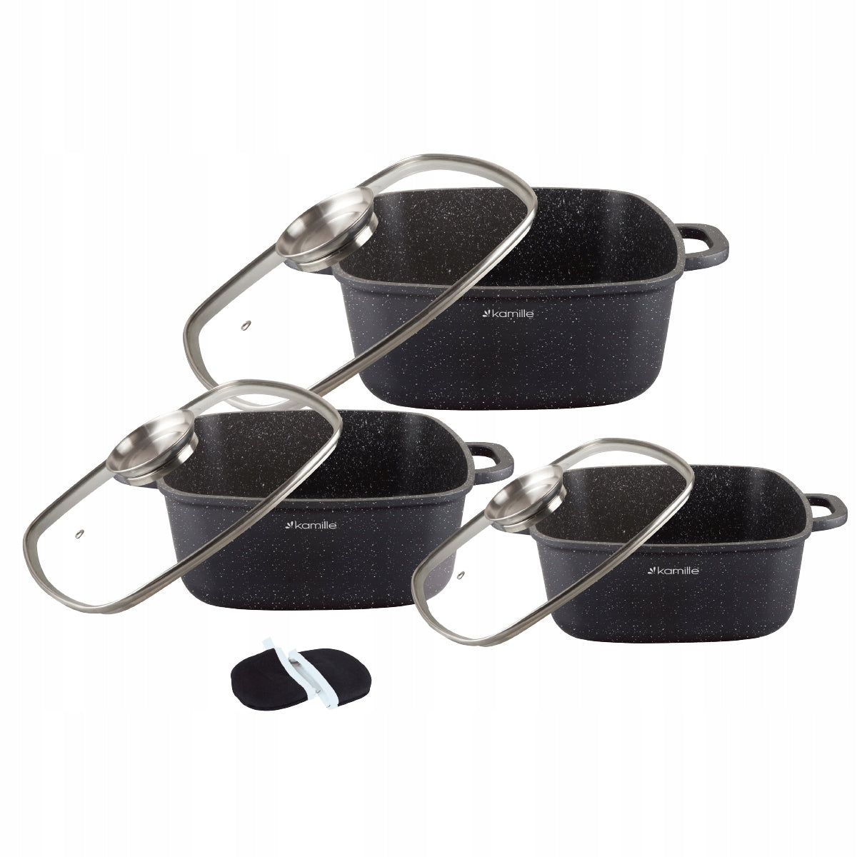 POTS SET OF POTS SET GAS INDUCTION KAMILLE Line GR31