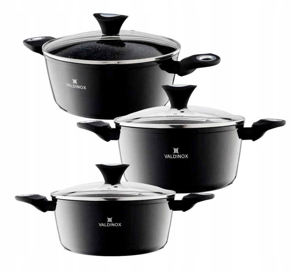 POTS SET OF POTS VALDINOX COVERS INDUCTION GAS Manufacturer code 0204002556
