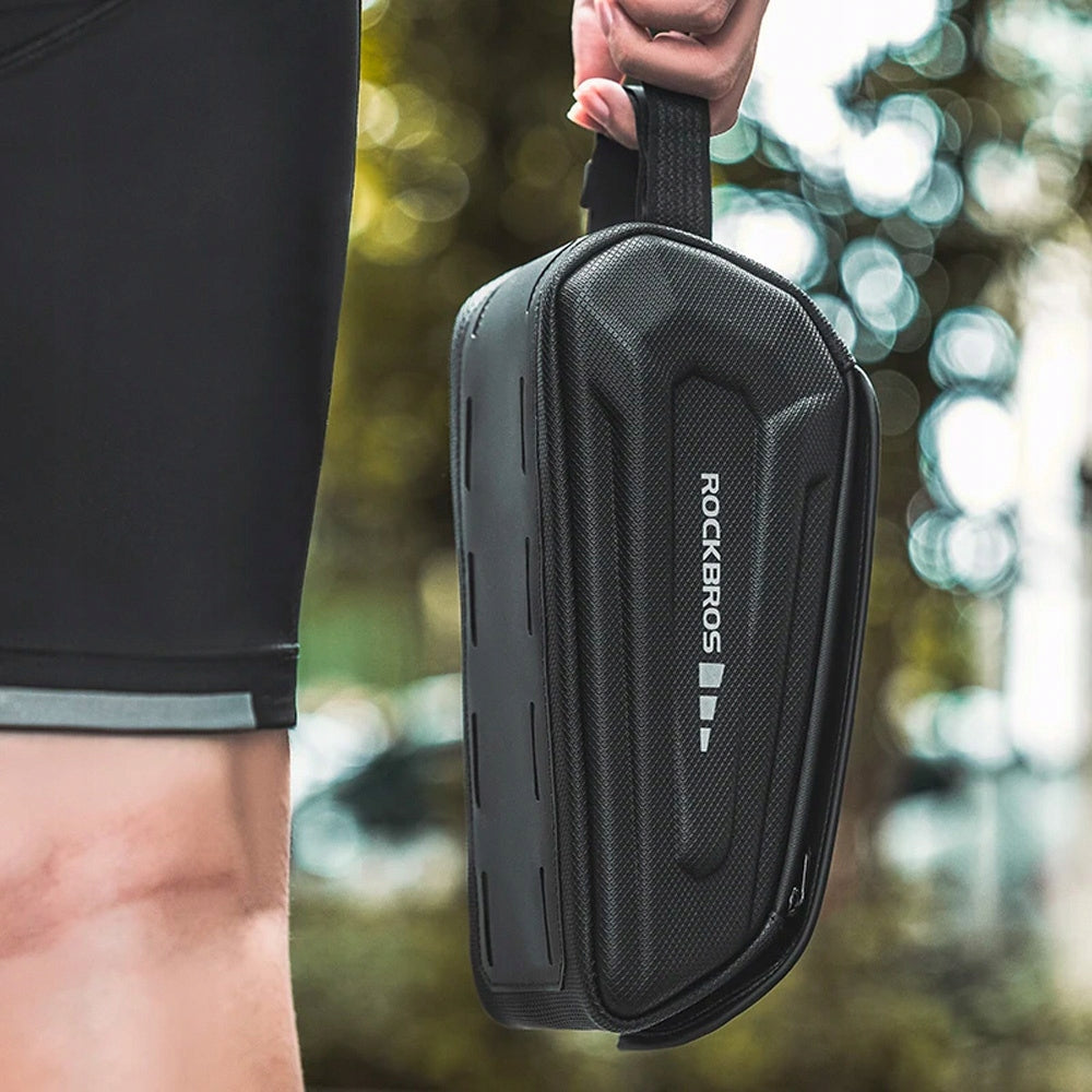 POUCH BICYCLE BAG WITH PHONE CASE 1,7l WATERPROOF FRAME ROCKBROS Packaging status original