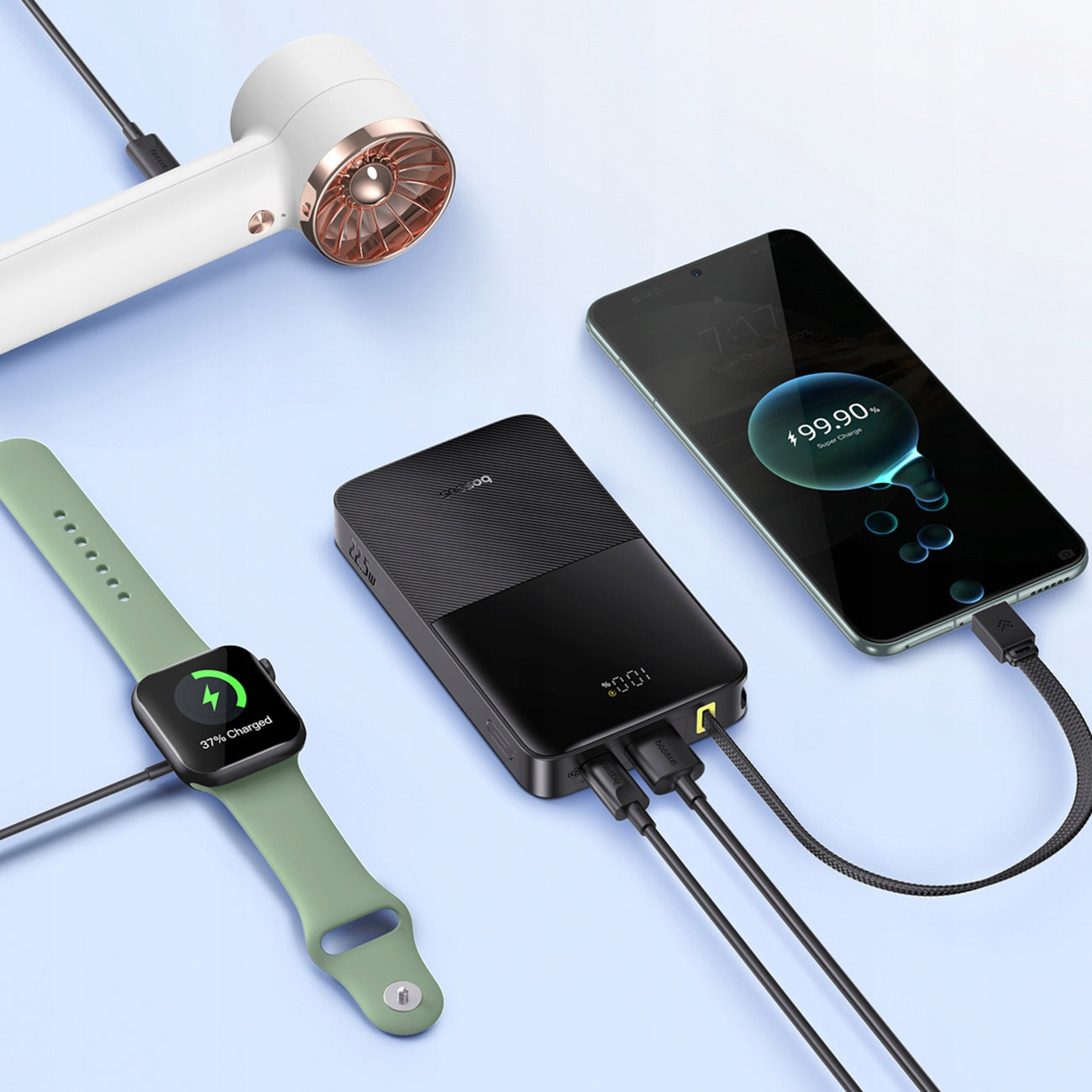 POWER BANK BASEUS 10000 mAh 22.5W Bipow2 Pro FAST POWERBANK WITH USBC CABLE Packaging status original