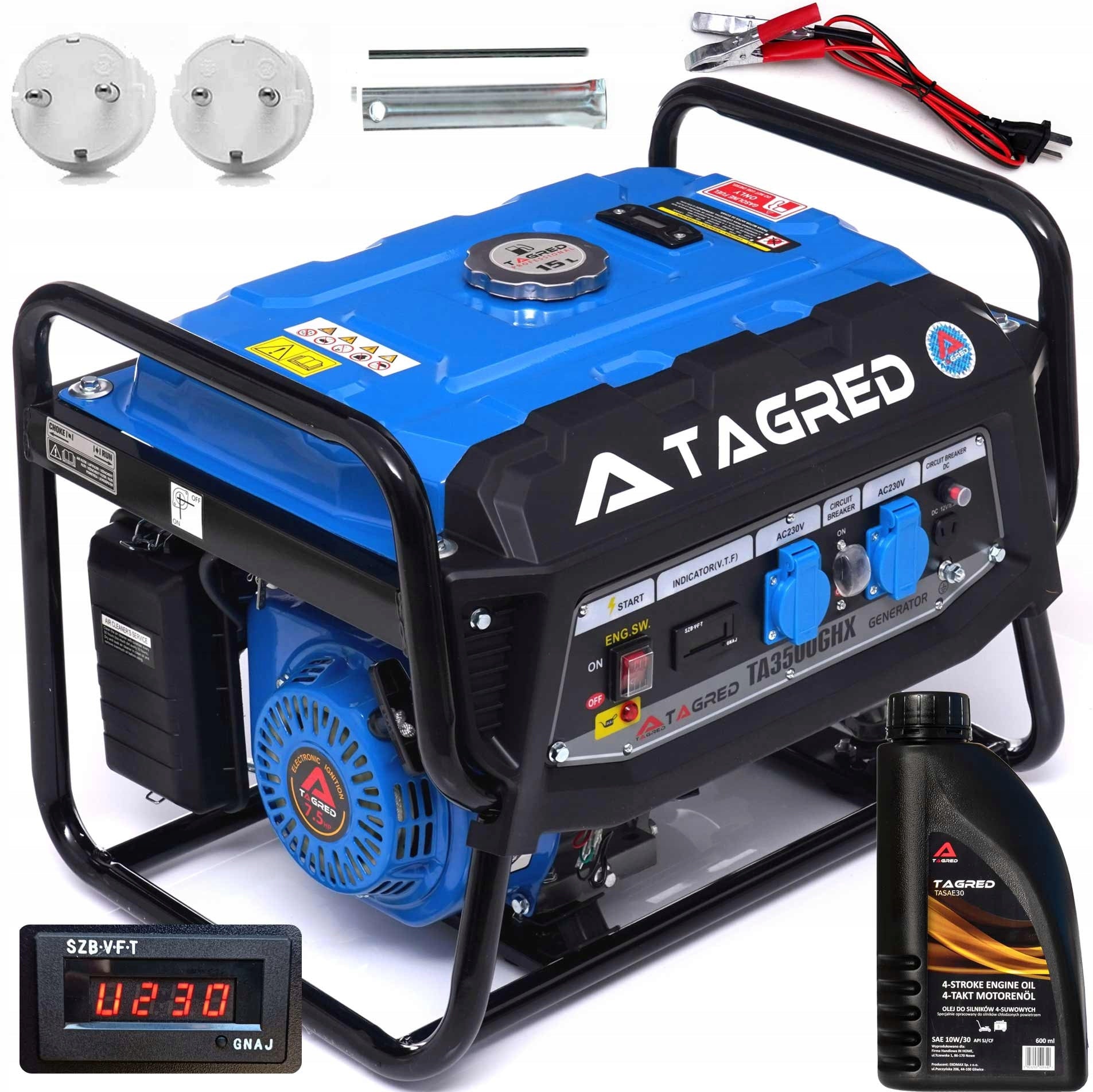 POWER GENERATOR TAGRED 3500W AVR +OIL