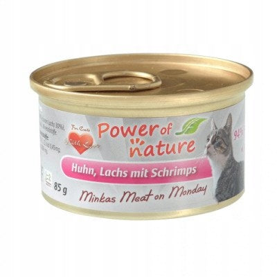 POWER OF NATURE CHICKEN SALMON SHRIMP 85g CAT FOOD