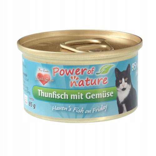 POWER OF NATURE TUNA VEGETABLES 85g CAT FOOD
