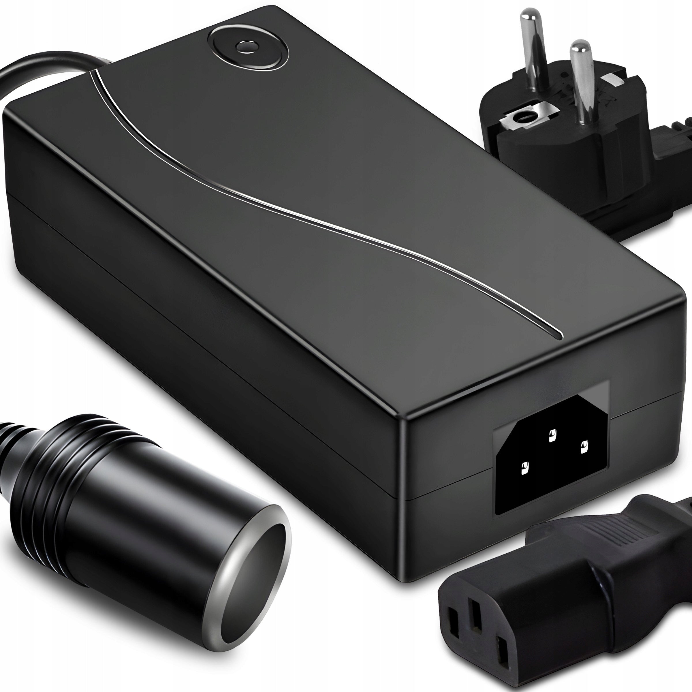 POWER SUPPLY VOLTAGE CONVERTER CIGARETTE LIGHTER SOCKET REDUCER 120W 230V 12V