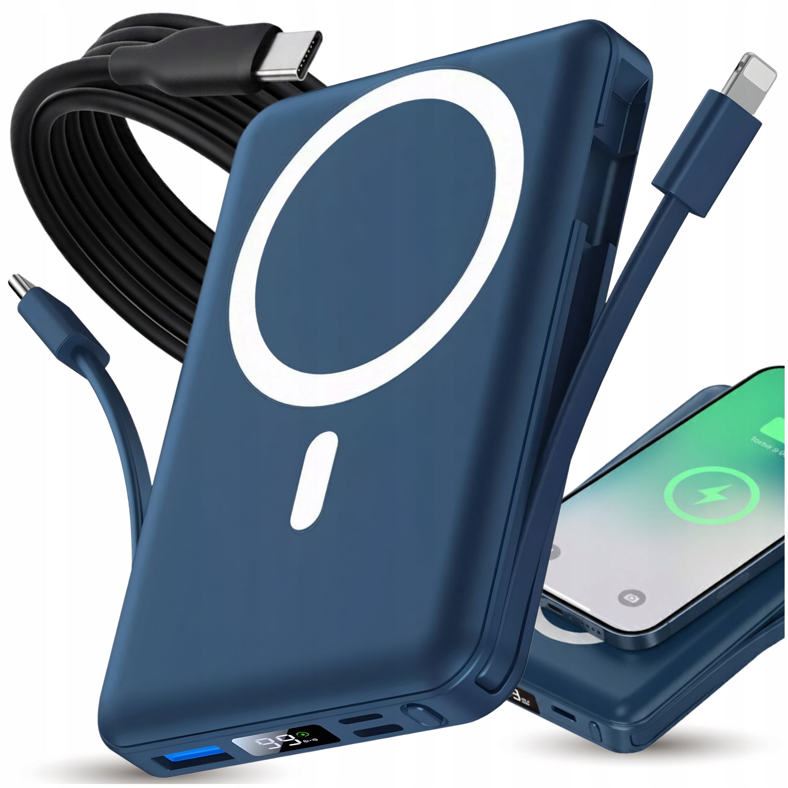 POWERBANK USB-C POWE USB IPHONE QC FAST CHARGING POWERFUL 10000mAh