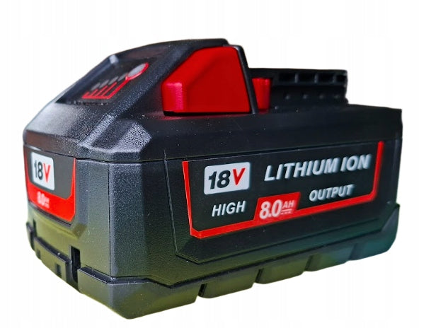 POWERFUL 18V 8Ah BATTERY FOR MILWAUKEE M18