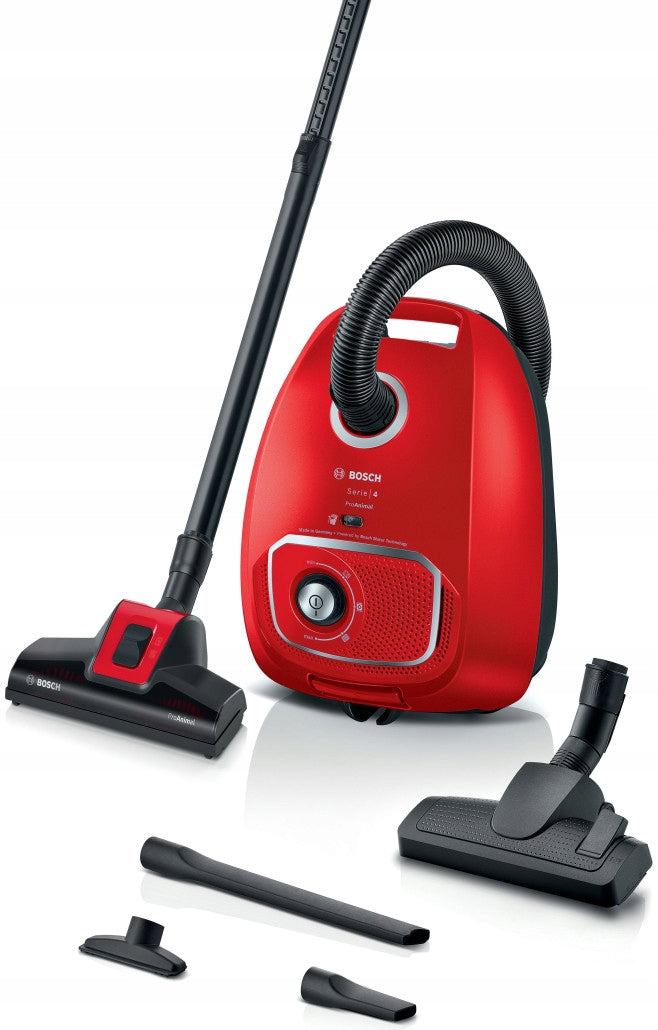 POWERFUL BAGGED VACUUM CLEANER BOSCH ProAnimal Serie4 BGB41PET1FOR PET HAIR Manufacturer code BGB41PET1
