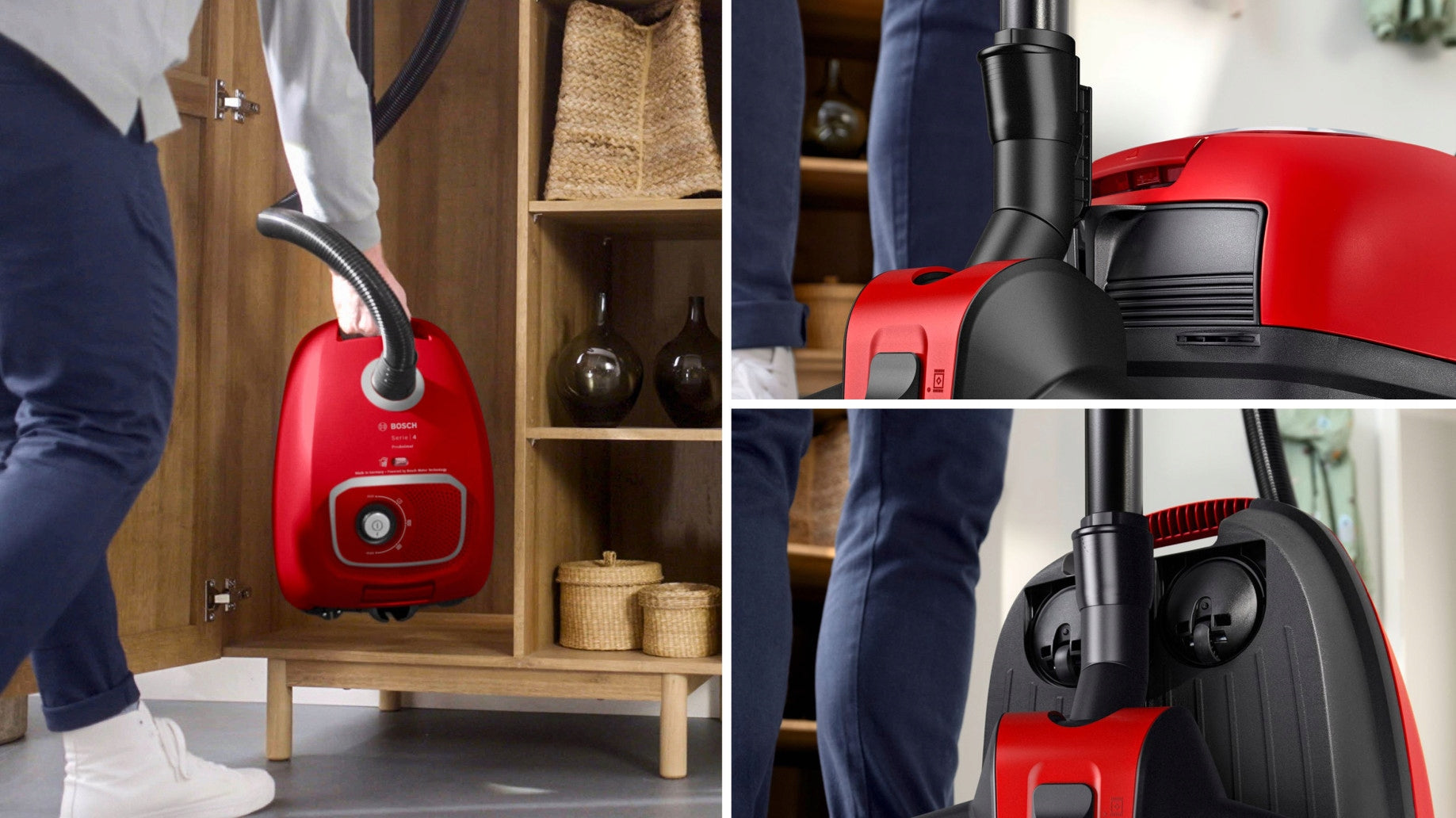 POWERFUL BAGGED VACUUM CLEANER BOSCH ProAnimal Serie4 BGB41PET1FOR PET HAIR Vacuum cleaner type bag