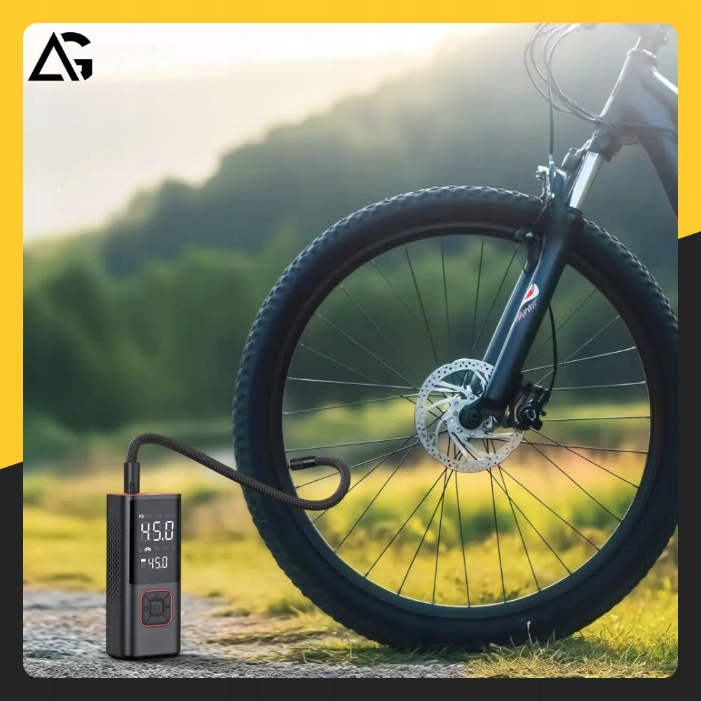 POWERFUL BICYCLE COMPRESSOR CAR BATTERY PUMP COMPRESSOR UP TO 80W Brand ARSA GO